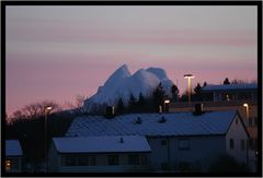 Mitternachts Stimmung in Kirkenes
