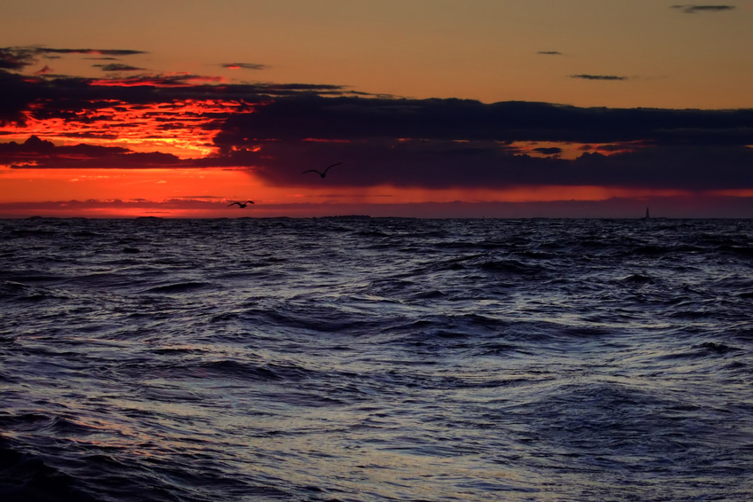 Mitternachtsangeln auf dem Atlantik I