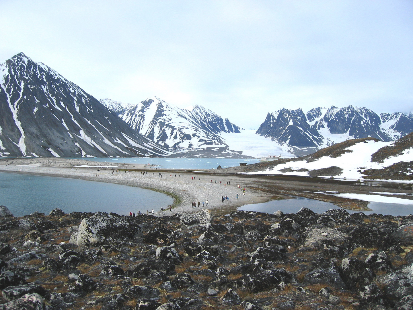 Mitternachtsausflug am Magdalenenfjord