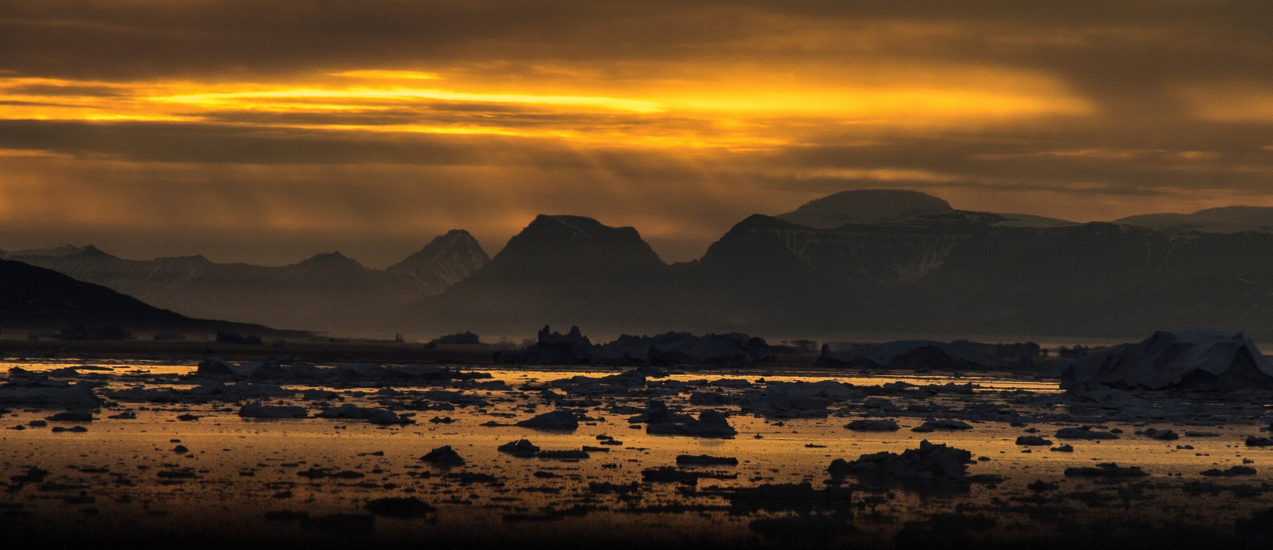 Mitternachtseisfjord