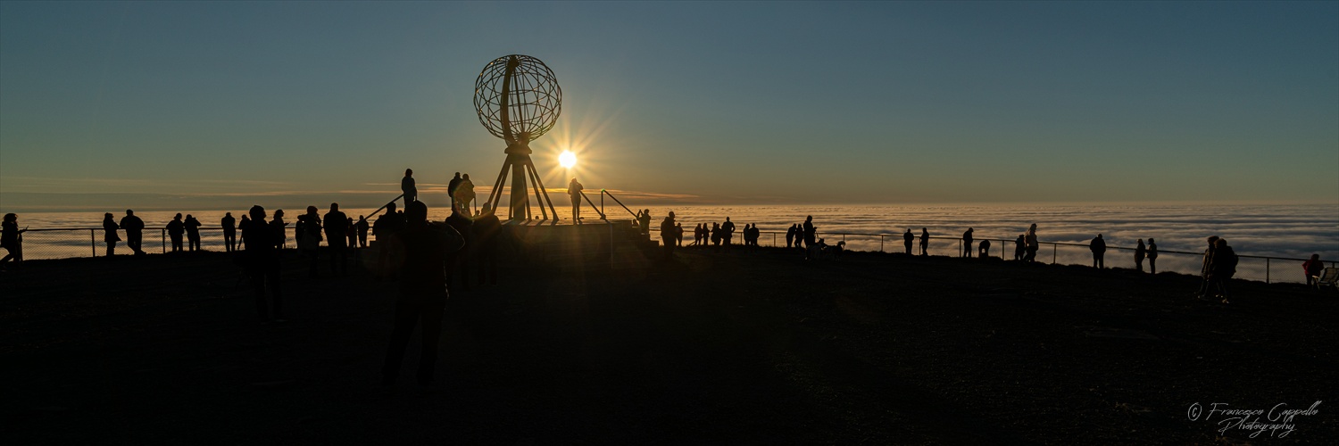 Mitternachtssonne am Nordkap