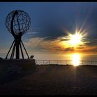 Mitternachtssonne am Nordkapp