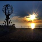 Mitternachtssonne am Nordkapp