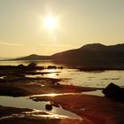 Mitternachtssonne am Vestfjord - Norwegen