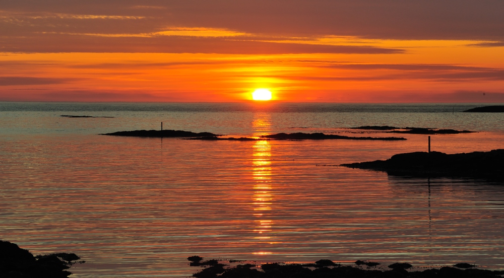 Mitternachtssonne auf Andenes, NO