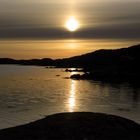 Mitternachtssonne auf den Lofoten Juni 2009