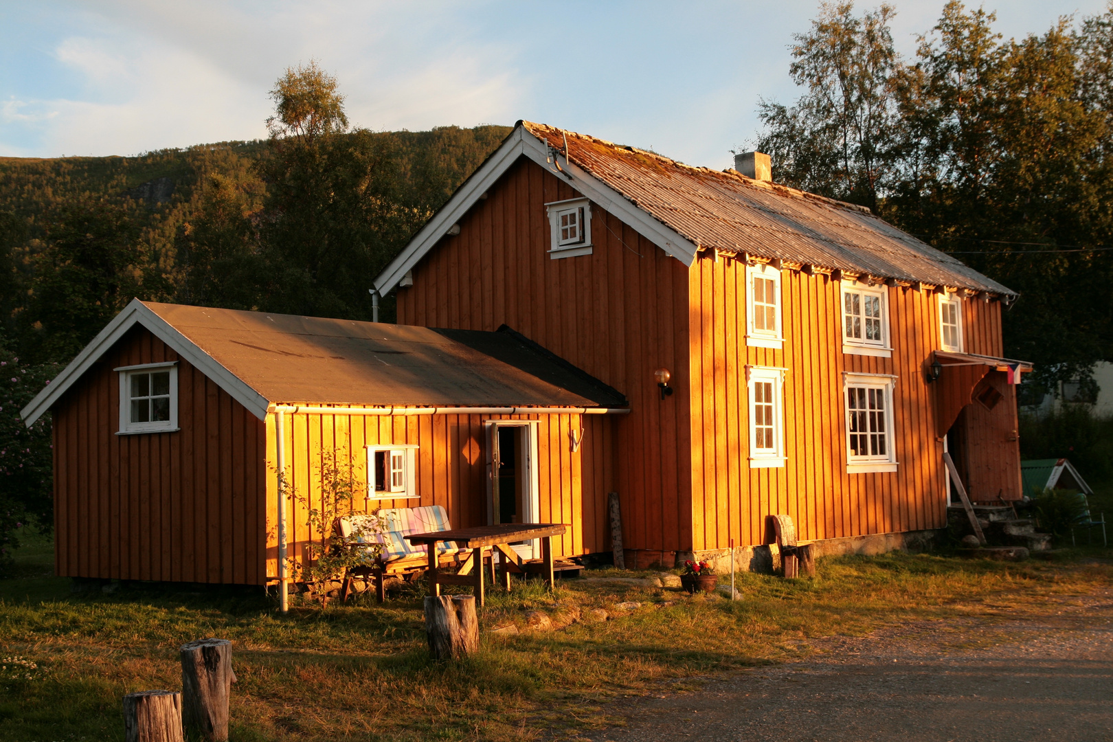 Mitternachtssonne in Nordnorwegen