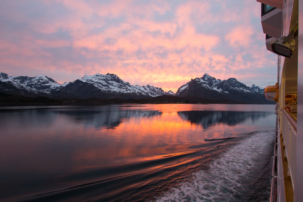 Mitternachtssonne, Norwegen