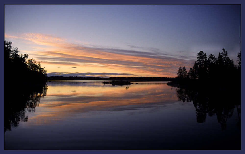 Mitternachtsstimmung am Inari