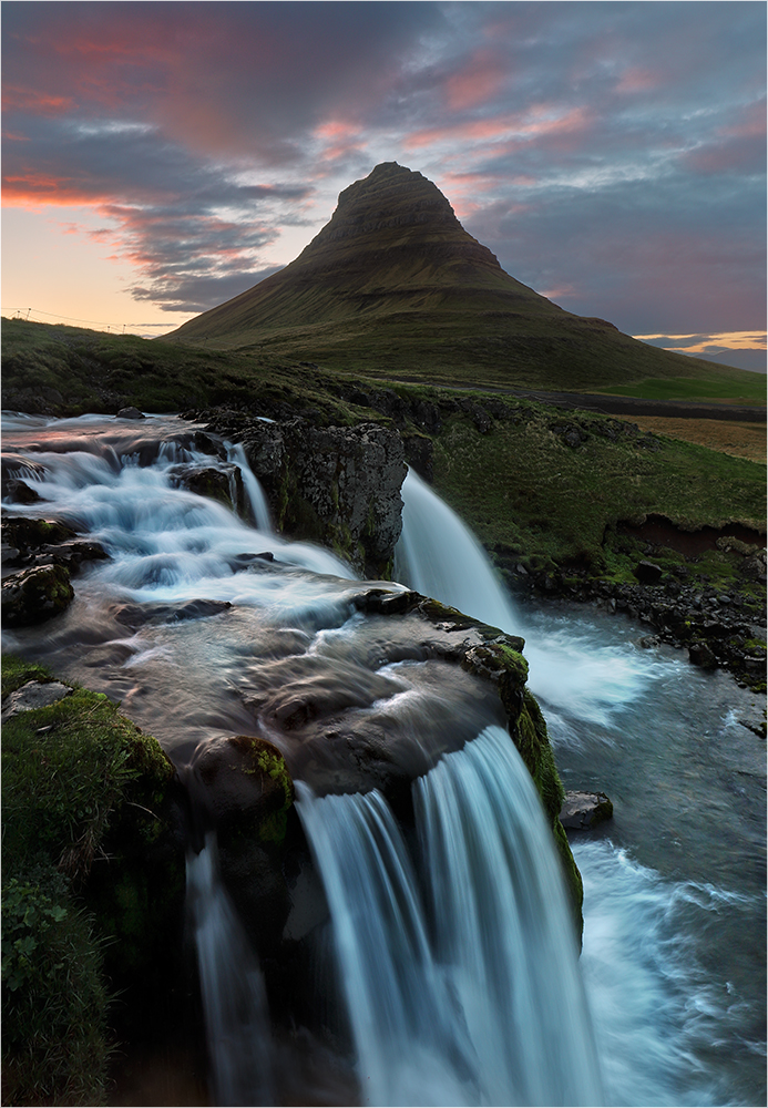 Mittsommer am Kirkjufoss