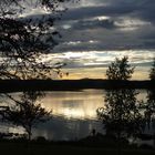 Mittsommer am Muddusjärvi in Lappland