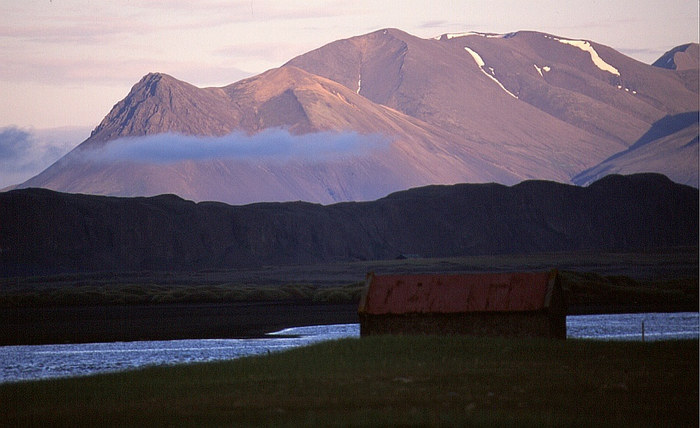 Mittsommernacht am Húnafjördur (Nordisland)