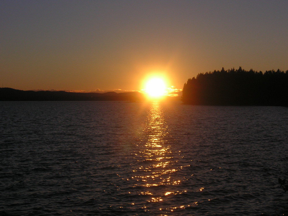 Mittsommernacht in Finnland