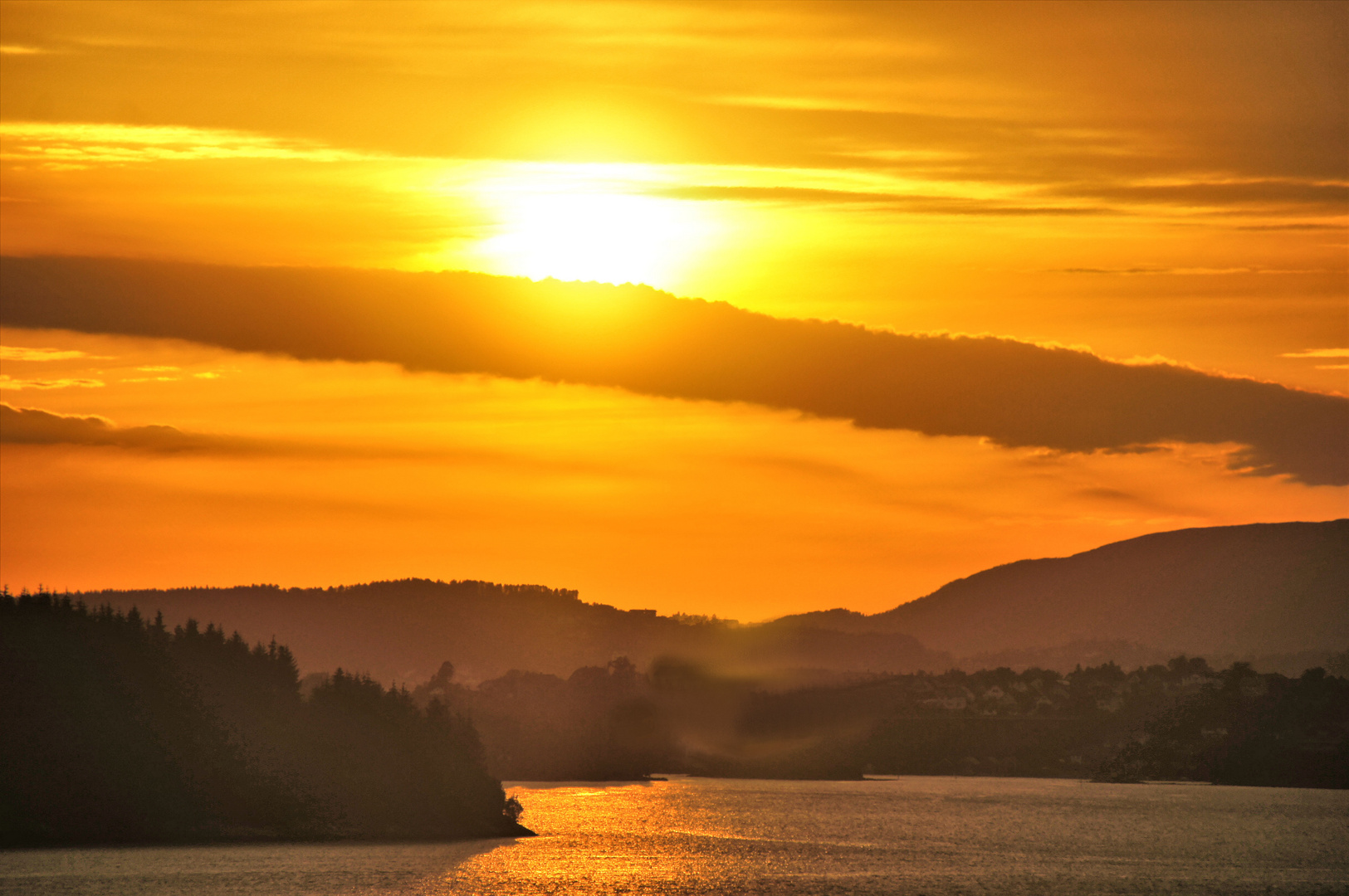 Mittsommernacht in Norwegen