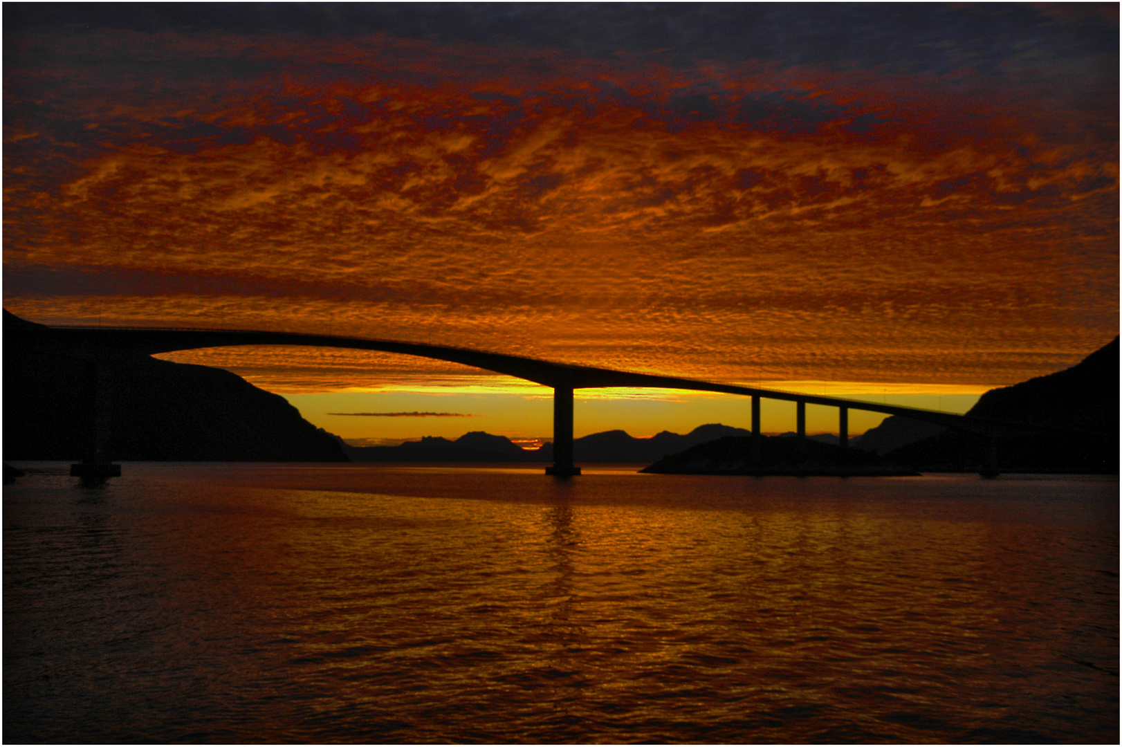 Mittsommernacht in Norwegen