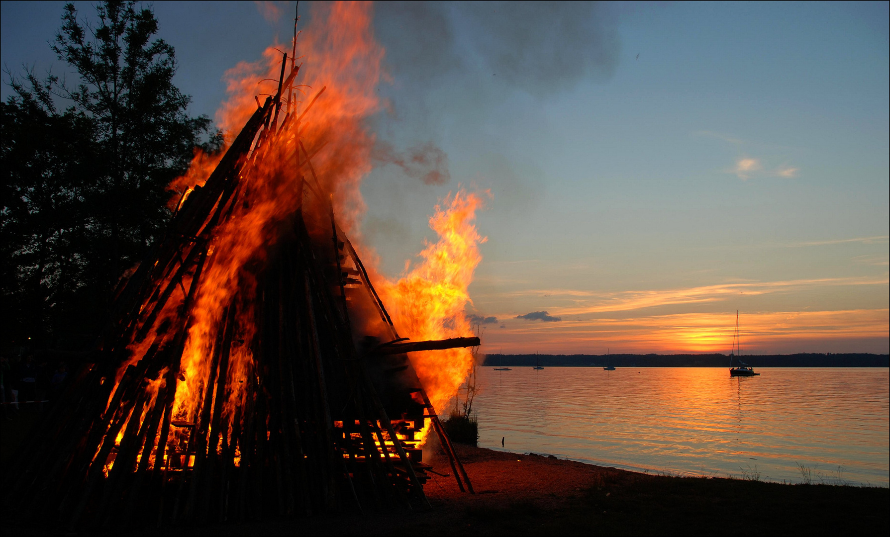 Mittsommernacht - Johannisfeuerfeier zur Sonnwend