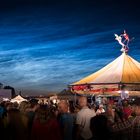 Mittsommernacht, leuchtende Nachtwolken & ein besonderes Karussell - Johannisnacht 2019 in Mainz