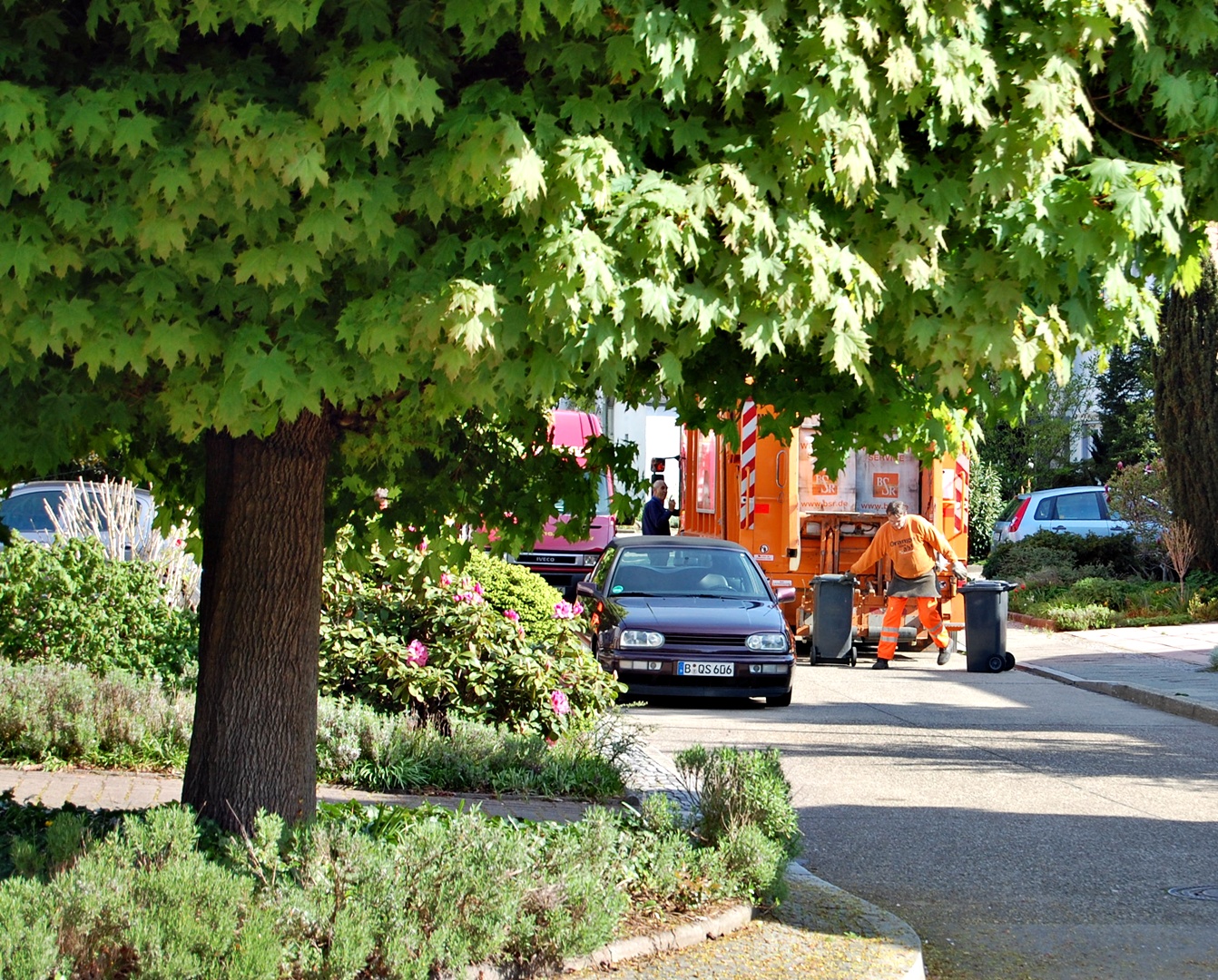 Mittwochs Wird Der Mull Abgeholt Foto Bild Menschen Mull