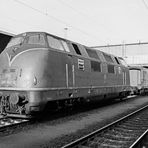 Mittwochsfoto; Herbstmorgen in Heidelberg Hbf anno 1970