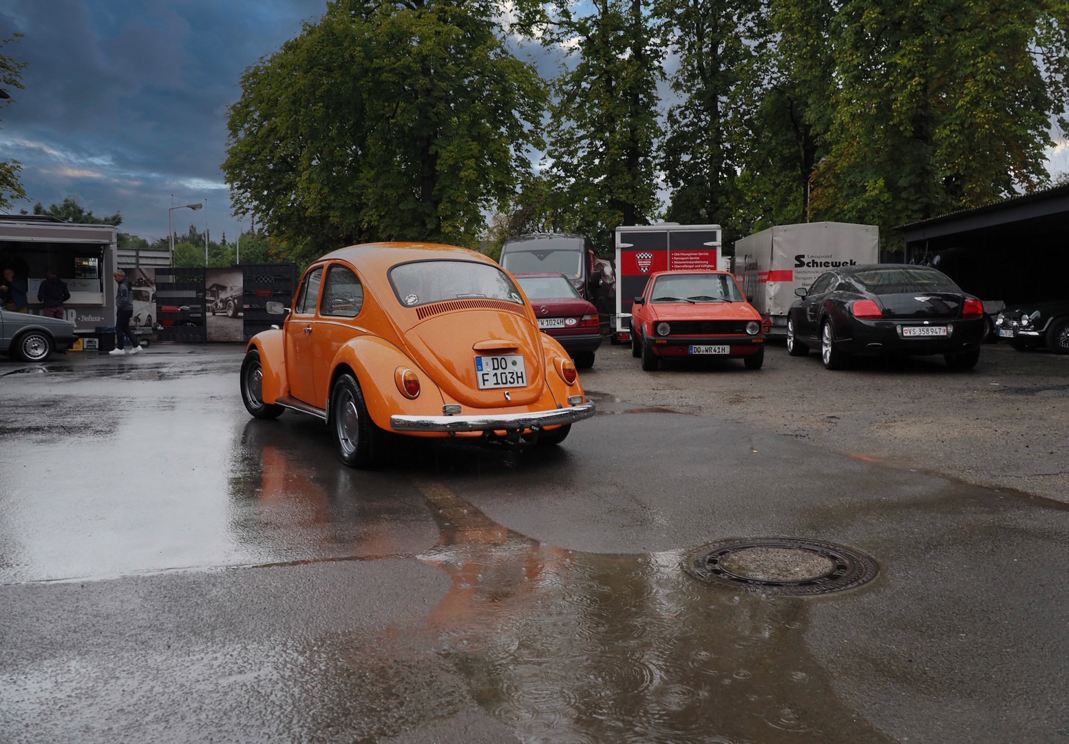 Mittwochstreffen im Regen...