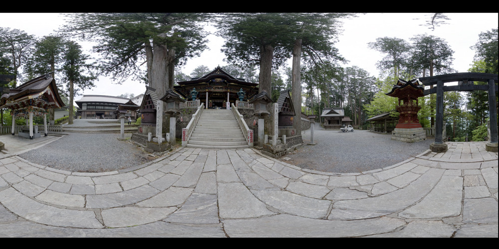 Mitumine Shrine (Panorama)