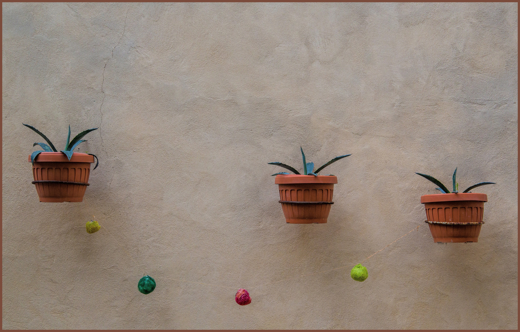 Miwo('Bluemchen')-Trio mit aufwendiger Weihnachts-Deko