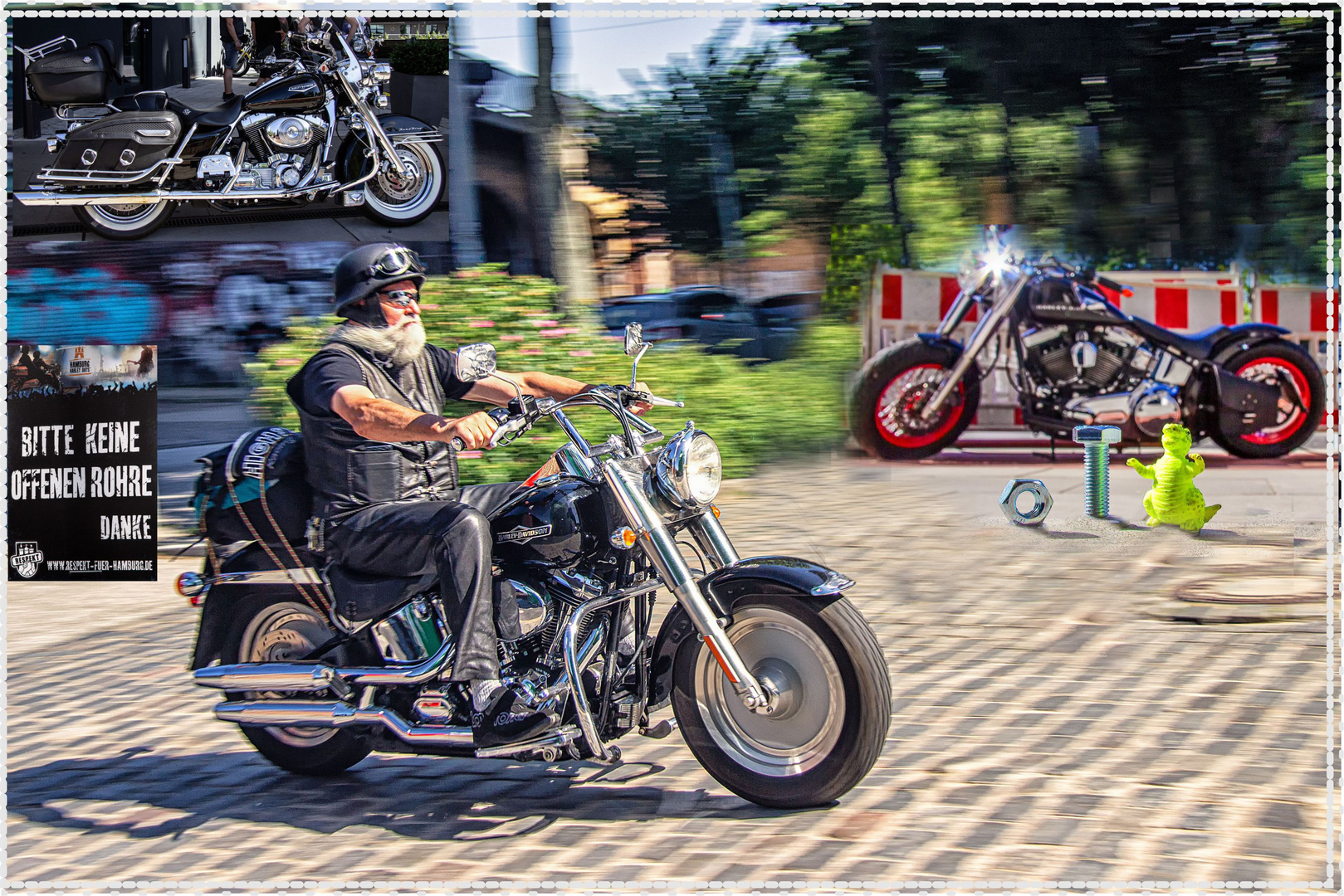 MiWoMu, Prinz Schraubi und Dinii ... Harley Days Hamburg ...