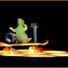 MiWoMu, Prinz Schraubi und Dinii ...  Skateboard-Show ...