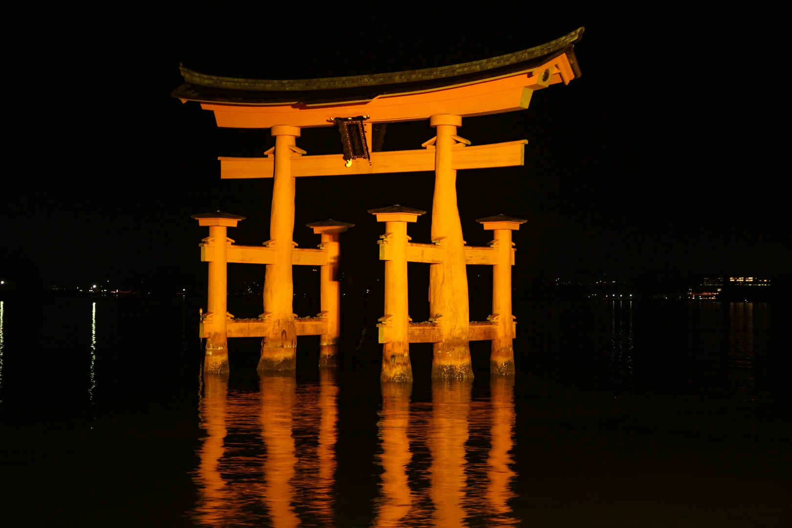 Miyajima bei Nacht