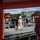 Miyajima - Itsukushima Schrein - Brautpaar