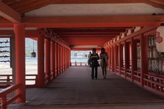 Miyajima - Itsukushima Schrein - Korridore