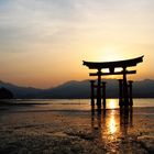 Miyajima Sunset - red