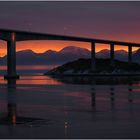 Mjøsundbrücke in Norwegen