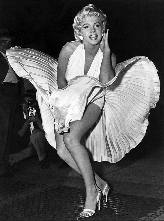 MM in "Seven Year Itch" - 1955