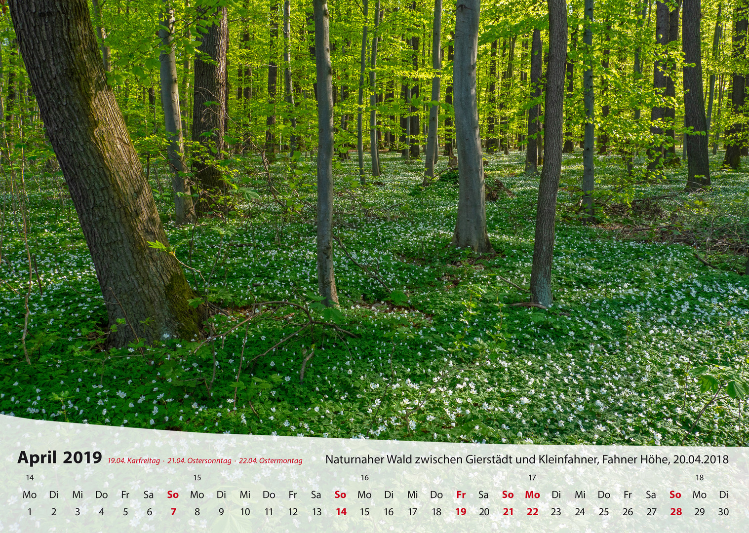 mm-Kalender Thüringen 2019_April