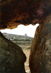 Mnajdra, Blick zum Hamrija Tower