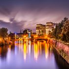 Moabiter Brücke bei Nacht