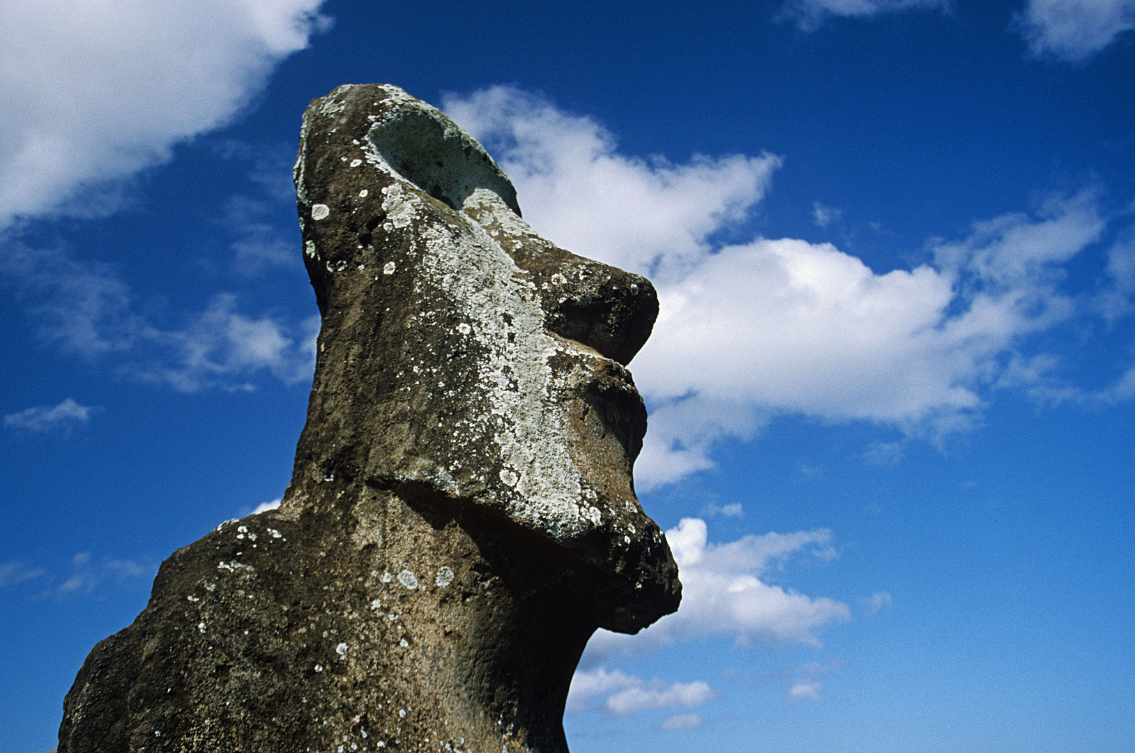 Moai auf der Osterinsel, Chile