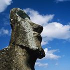 Moai auf der Osterinsel, Chile