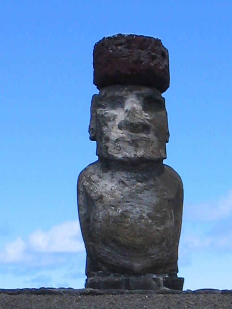 Moai ganz majestätisch