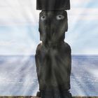 Moai mit Augen