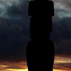 Moai silhouette