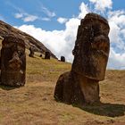 Moai's auf den Osterinseln