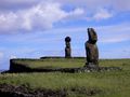 Moais auf der Osterinsel / Rapa Nui von Karin RE