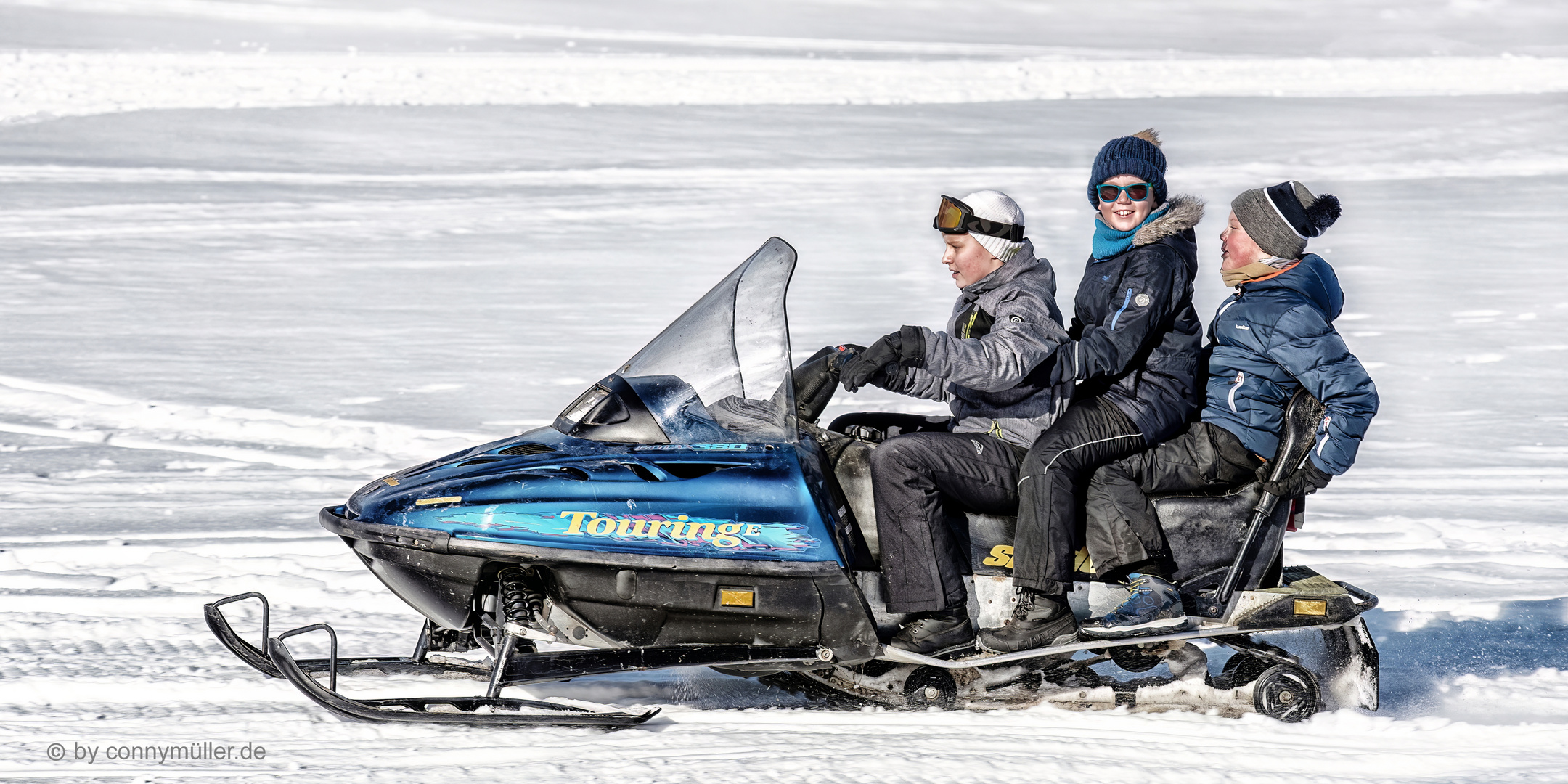 Mobil im Schnee