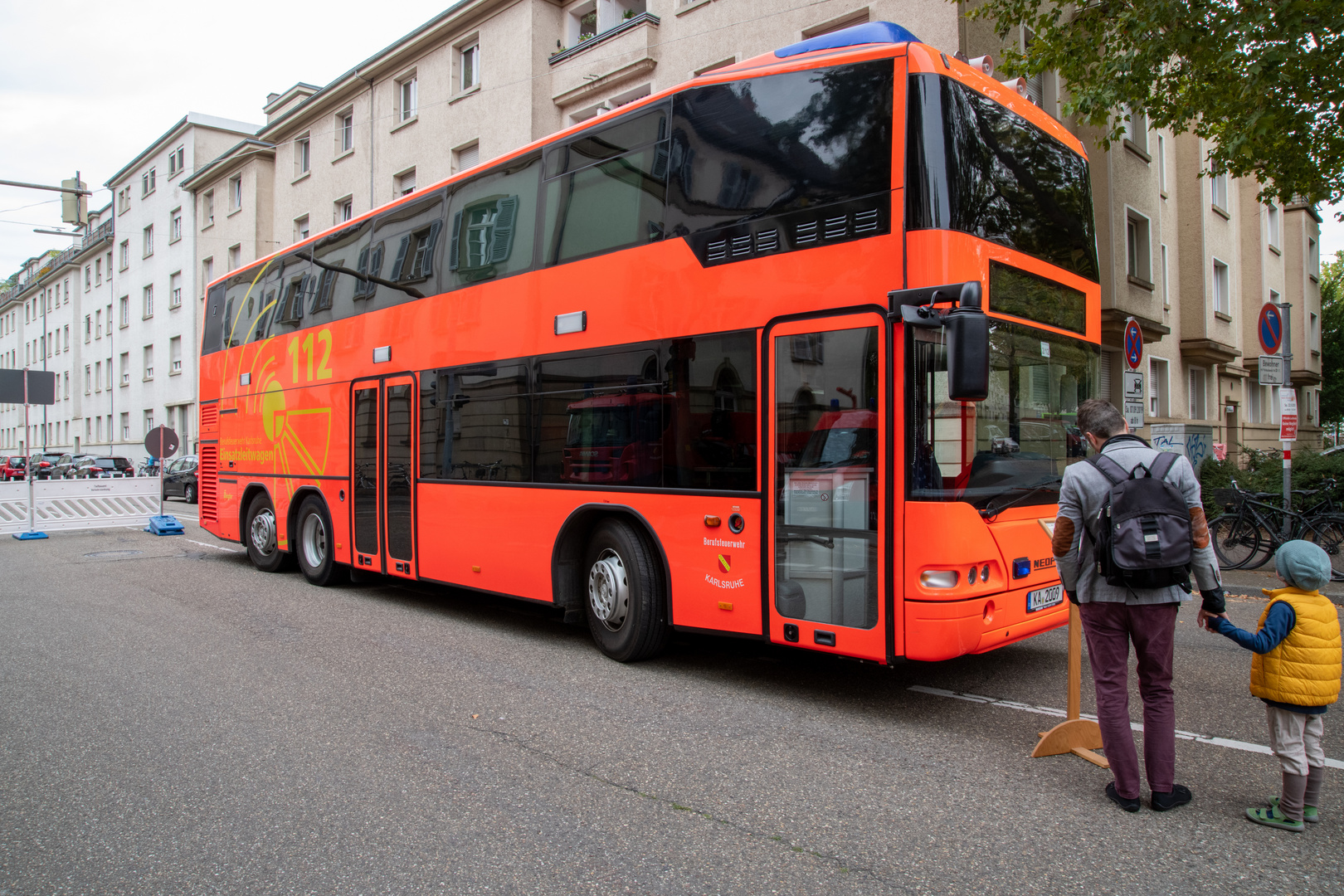 Mobile Einsatzzentrale BERUFSFEUERWEHR KARLSRUHE