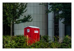 Mobile EU-Standardtoilette (red box)