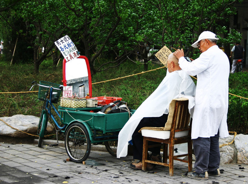 Mobiler Friseursalon