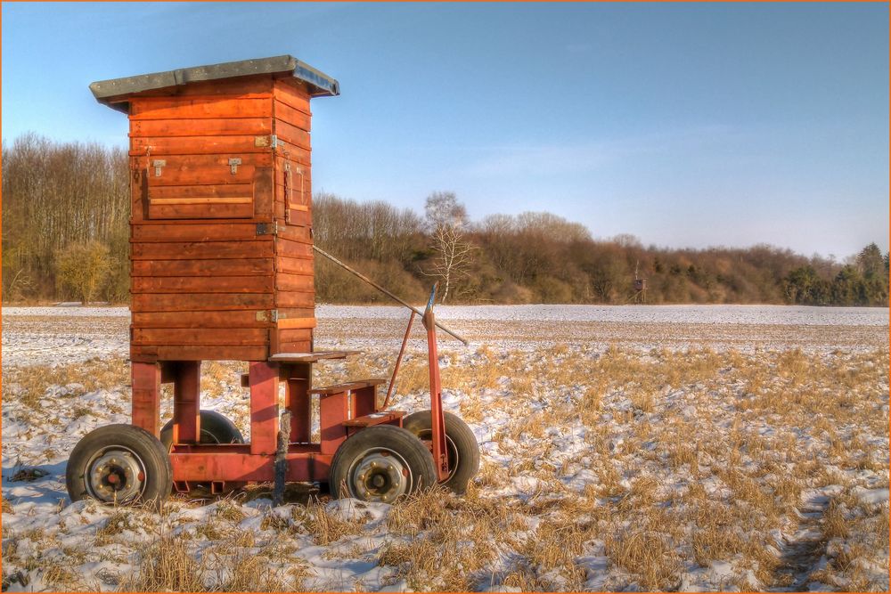 Mobiler Hochsitz