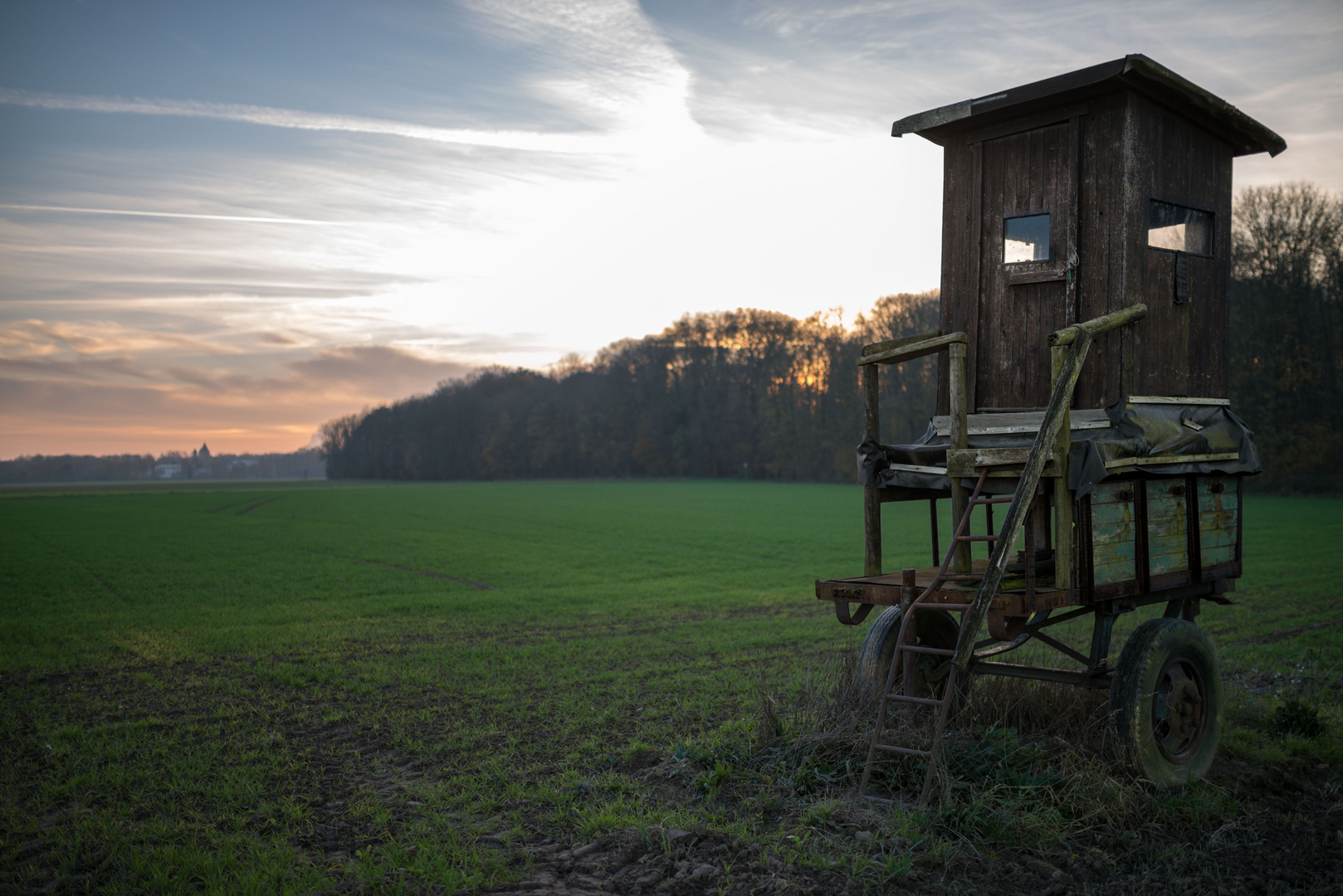 Mobiler Hochsitz